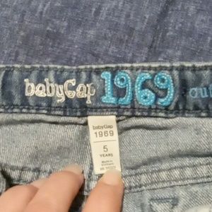Baby gap boot leg cut jeans